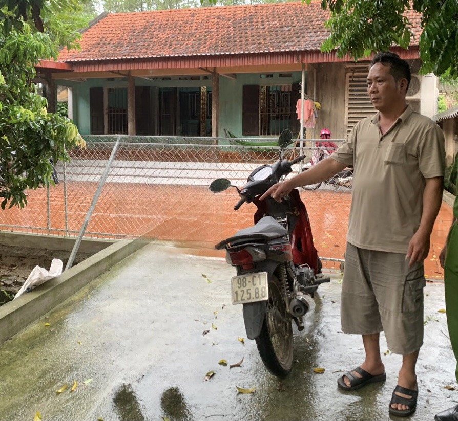 Hình ảnh Nguyễn Văn Thơm và hiện trường xảy ra vụ việc. (Ảnh: CACC)