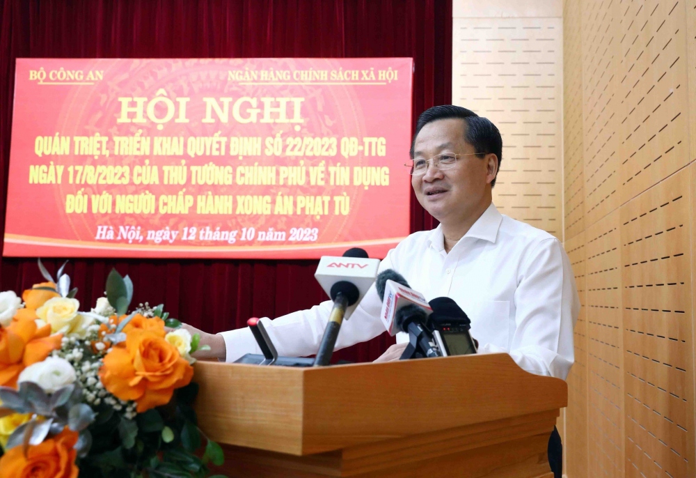 Phó Thủ tướng Lê Minh Khai phát biểu chỉ đạo Hội nghị