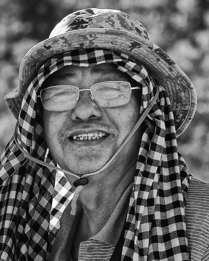 Nhiếp ảnh gia Hoàng Thạch Vân. Ảnh: Trần Thế Phong