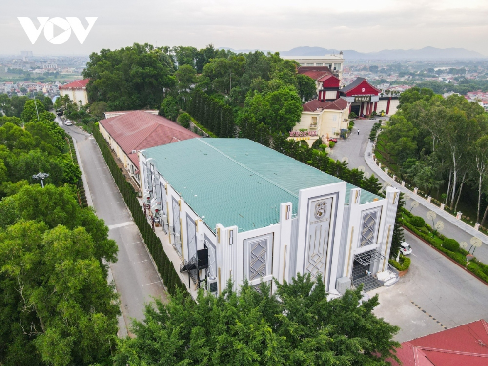 Toàn cảnh góc nhìn trên cao.