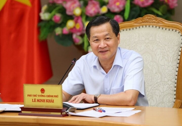 Phó Thủ tướng Lê Minh Khái. (Ảnh: VGP).