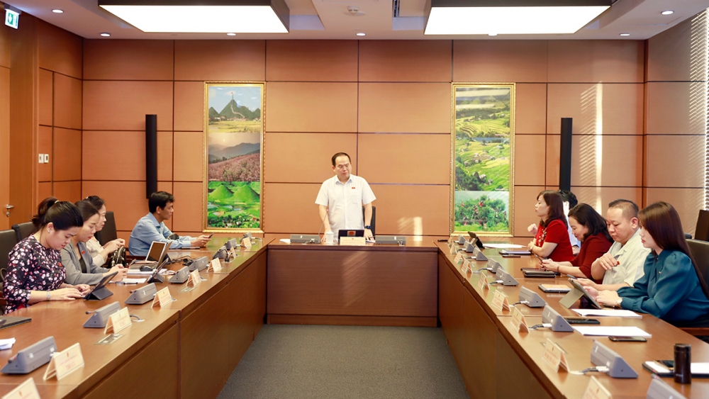 Ông Quản Minh Cường – Phó Bí thư Tỉnh uỷ Đồng Nai phát biểu tại thảo luận tổ