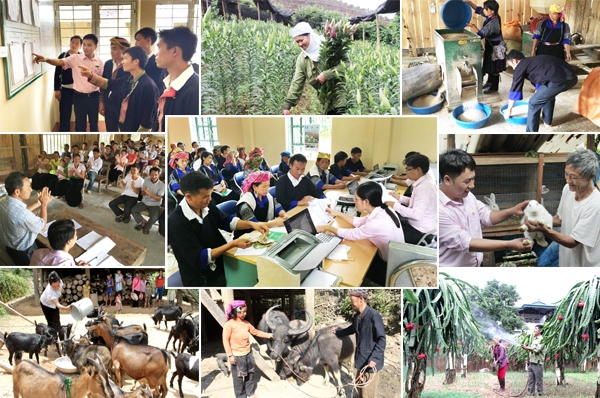 Để đạt được mục tiêu đề ra, Việt Nam tiếp tục lấy con người là trung tâm của quá trình phát triển, đảm bảo chính sách xã hội phải được xây dựng và triển khai thực hiện hài hòa, đồng bộ với phát triển kinh tế. (Nguồn: Ban Tuyên giáo Trung ương)