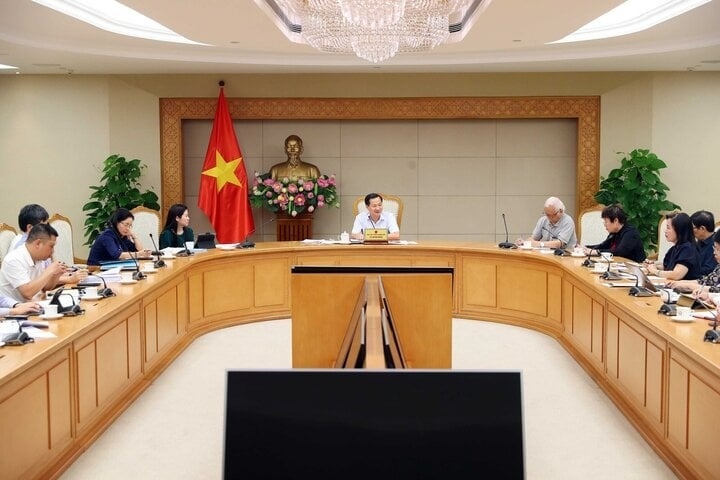 Toàn cảnh cuộc họp. (Ảnh: VGP).