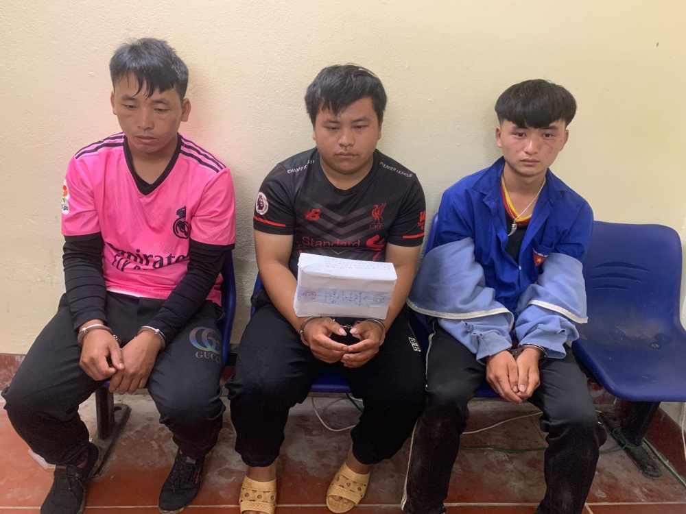 3 thanh niên ở Mường La (Sơn La) mới bị bắt giữ về hành vi “Vận chuyển trái phép chất ma túy”