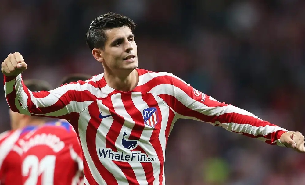 3. Alvaro Morata | Atletico Madrid | 5 bàn thắng (Ảnh: Getty).