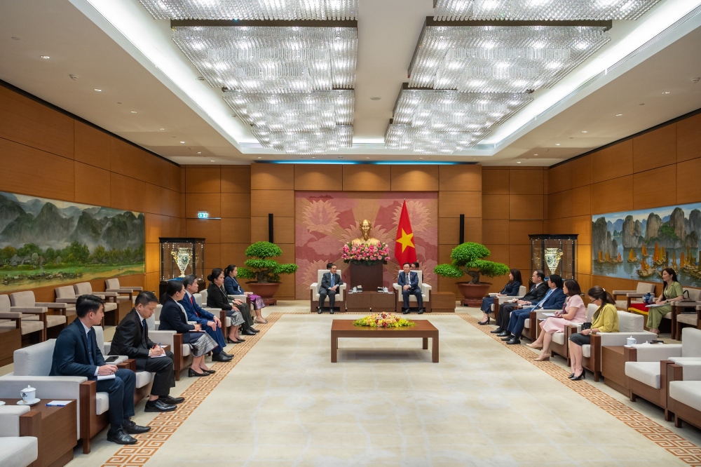 Chủ tịch Quốc hội nhấn mạnh, mối quan hệ hai Quốc hội đã được tăng cường