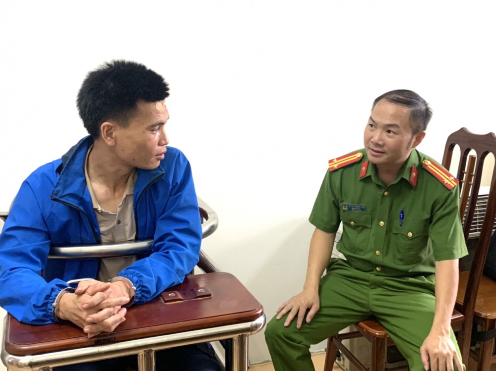 Công an tỉnh Hòa Bình vừa bắt giữ Bùi Văn Tuấn
