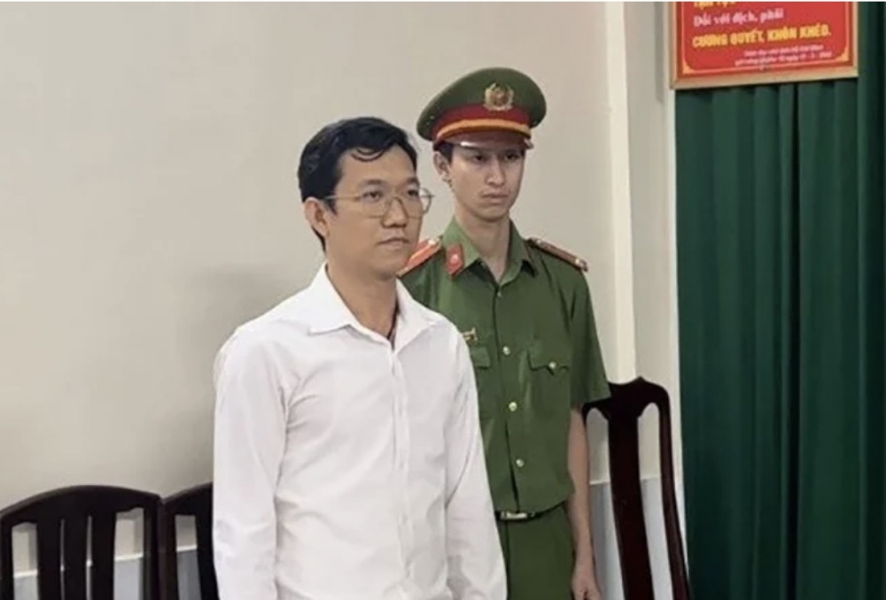 Đặng Anh Quân thời điểm bị bắt. (Ảnh: CACC)