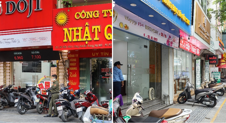Tuy vậy, một số cửa hàng nhỏ lẻ vẫn chưa đủ sức hút, khi chỉ lác đác vài khách đến giao dịch trong sáng nay.