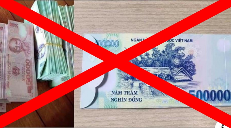 Sao chụp tiền Việt Nam với bất kỳ mục đích nào không có sự chấp thuận trước bằng văn bản của Ngân hàng Nhà nước là hành vi bị nghiêm cấm (Ảnh minh họa: KT)