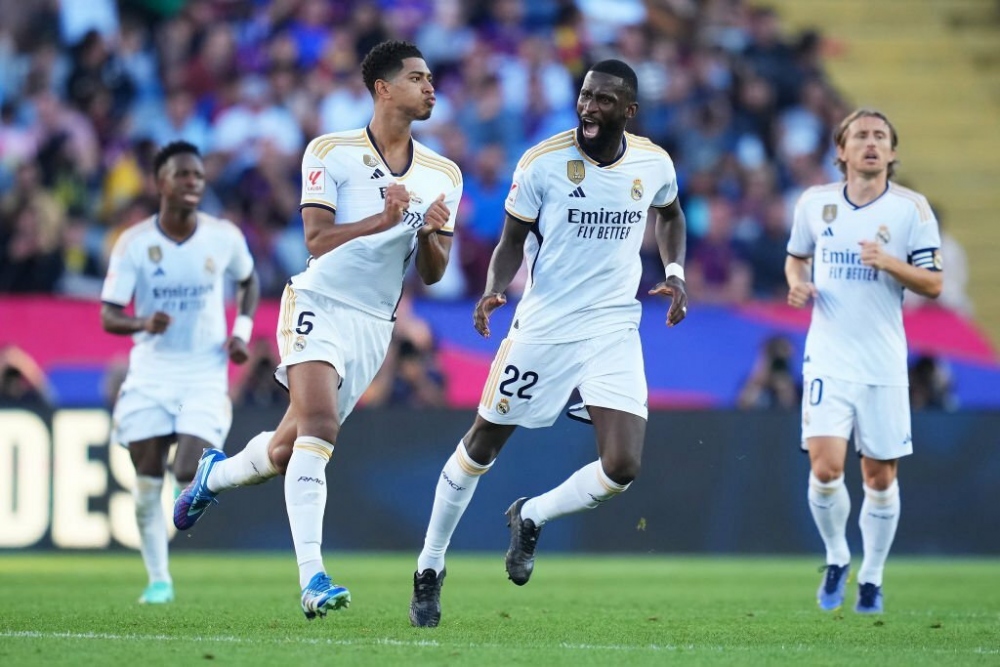 Bellingham toả sáng đúng lúc Real Madrid cần anh nhất. (Ảnh: Getty)