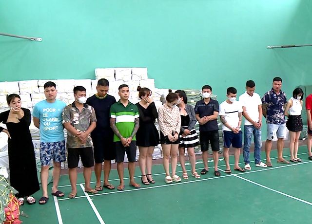Các đối tượng tụ tập bay lắc tại biệt thự riêng của Nguyễn Kim Sơn
​​​​​