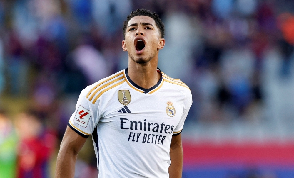 Bellingham liên tục tỏa sáng trong màu áo Real Madrid (Ảnh: Reuters).