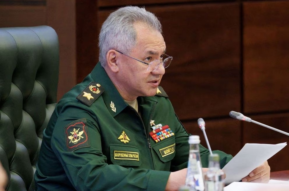 Bộ trưởng Quốc phòng Nga Sergei Shoigu. Ảnh: Reuters