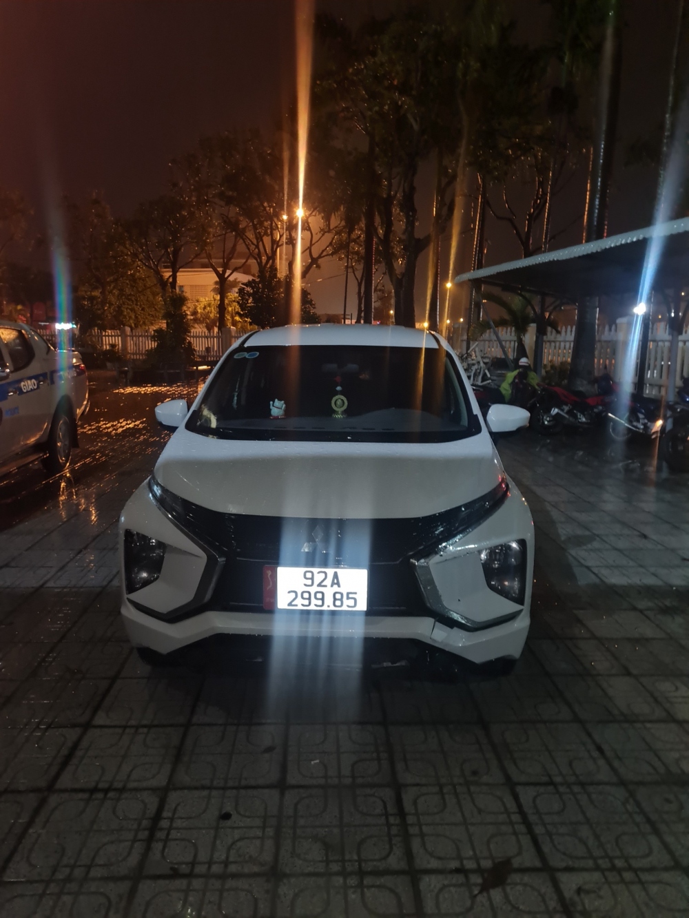 Chiếc ô tô liên quan đến vụ việc đã bị tạm giữ.