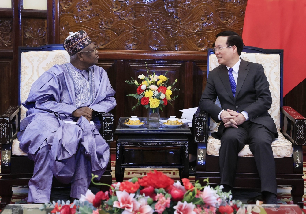Chủ tịch nước Võ Văn Thưởng đánh giá cao kết quả hợp tác giữa Nigeria và Việt Nam thời gian qua