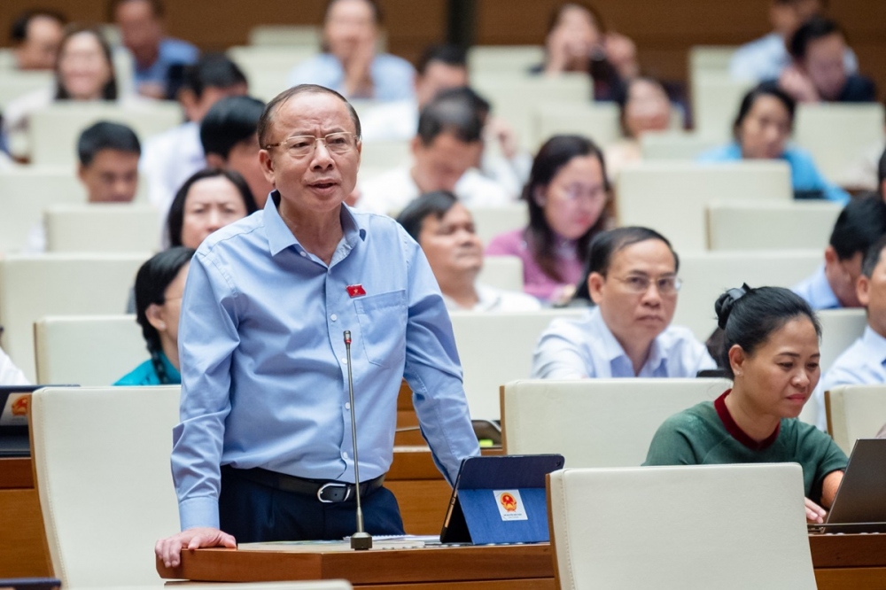 Đại biểu Nguyễn Văn Thân, Ủy viên Ủy ban Kinh tế của Quốc hội, Chủ tịch Hội doanh nghiệp nhỏ và vừa Việt Nam, Đoàn ĐBQH tỉnh Thái Bình