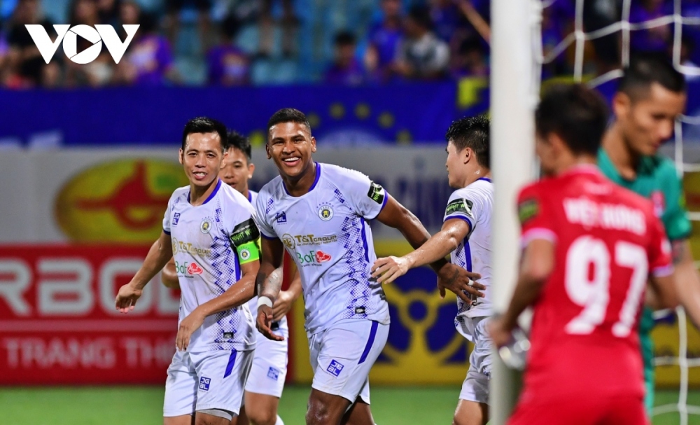 Caion không được Hà Nội FC đăng ký thi đấu tại V-League 2023/2024 (Ảnh: Trí Minh)