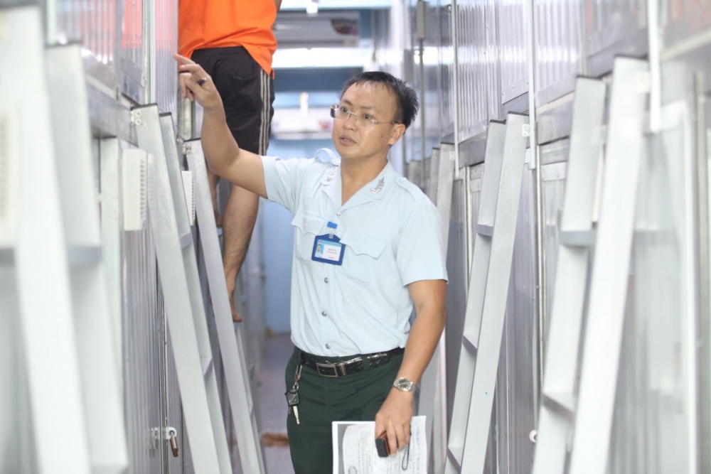 Đoàn kiểm tra phát hiện nhiều vi phạm quy định PCCC (Ảnh: M.H)