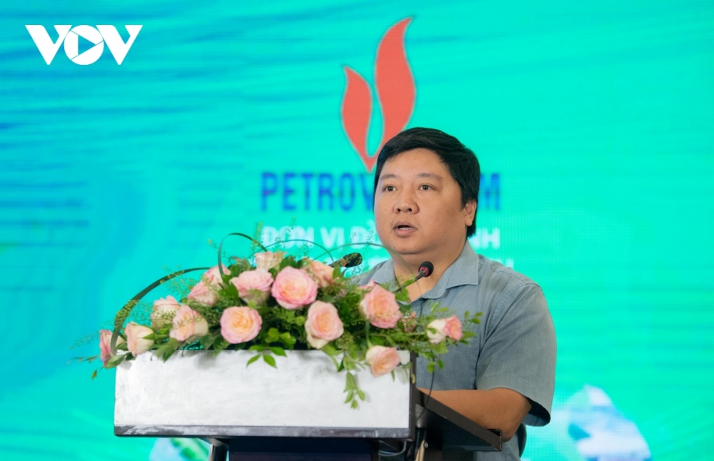 TS Chử Đức Hoàng, Chánh Văn phòng, Quỹ Đổi mới công nghệ quốc gia, Bộ Khoa học và Công nghệ. Ảnh: Văn Ngân