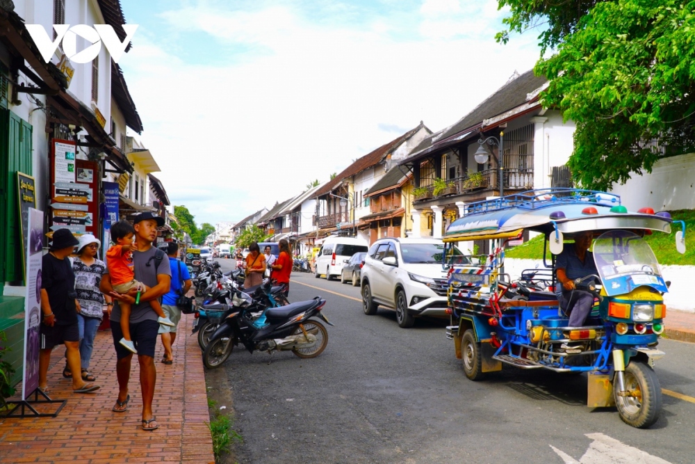 Cố đô Luangprabang ở Bắc Lào là một trong những địa điểm thu hút đông đảo du khách quốc tế đến với nước này.