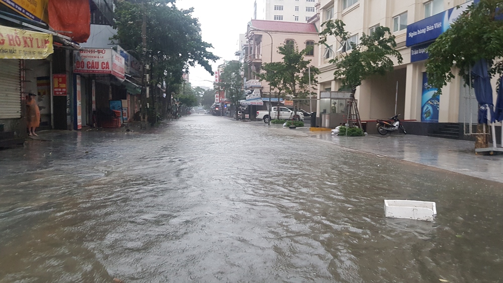 Mưa lớn ở Nghệ An đến Quảng Nam