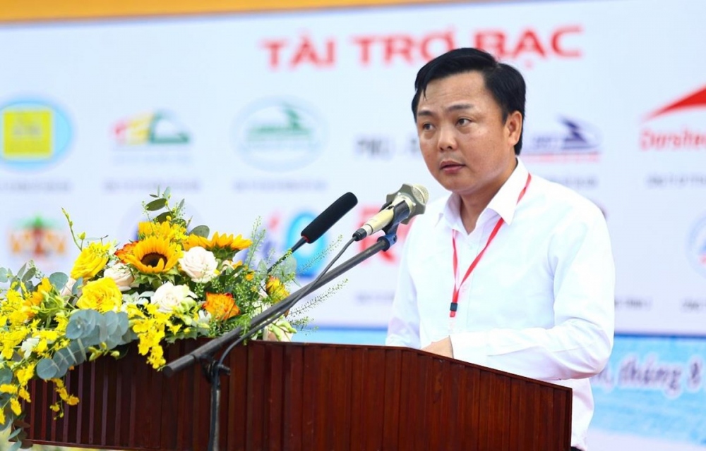 Ông Hoàng Gia Khánh, tân Tổng Giám đốc Tổng công ty Đường sắt Việt Nam. (Ảnh: PV/Vietnam+)
