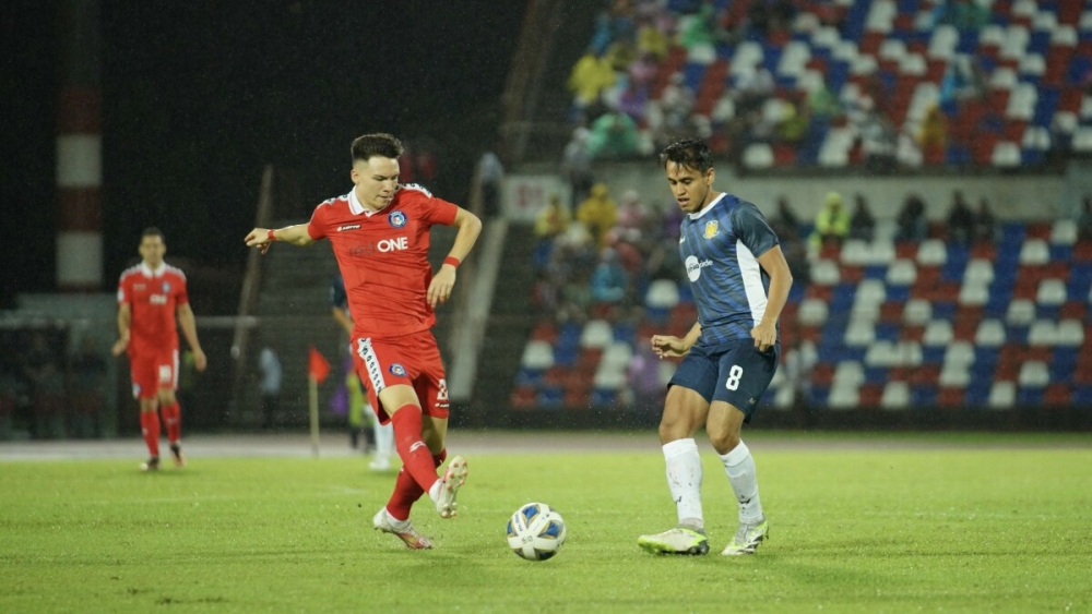Hougang United ở đẳng cấp thấp hơn Hải Phòng FC. (Ảnh: AFC).
