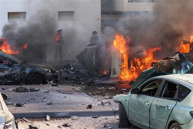 Israel phát động chiến dịch tấn công "Gươm sắt" vào Dải Gaza. Ảnh: AFP