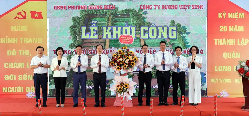 Trang trại sản xuất nông nghiệp công nghệ cao có diện tích hơn 21.000 m2 tại khu Rich, phường Giang Biên, quận Long Biên, Hà Nội