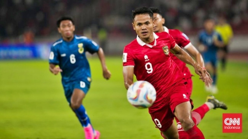 Indonesia thắng dễ Brunei với tỉ số 6-0 (Ảnh: CNN Indonesia).
