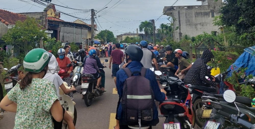 Khu vực xảy ra vụ việc. Ảnh: Doãn Công
