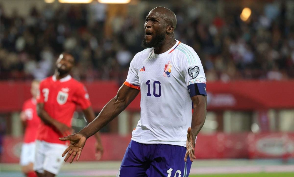 Lukaku dẫn đầu BXH Vua phá lưới vòng loại EURO 2024 với 9 bàn thắng. (Ảnh: Getty)