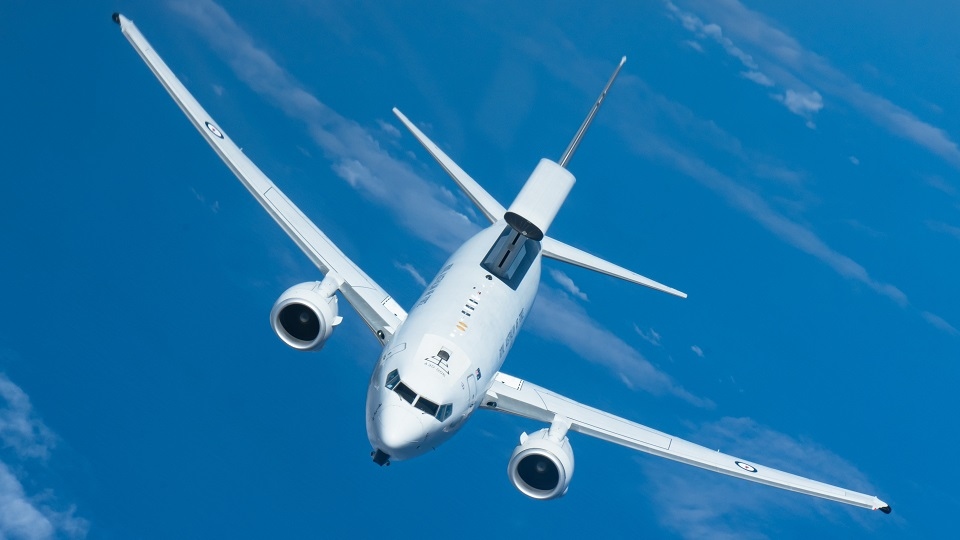 Máy bay E-7A Wedgetail của không quân Australia. Ảnh: ADF.