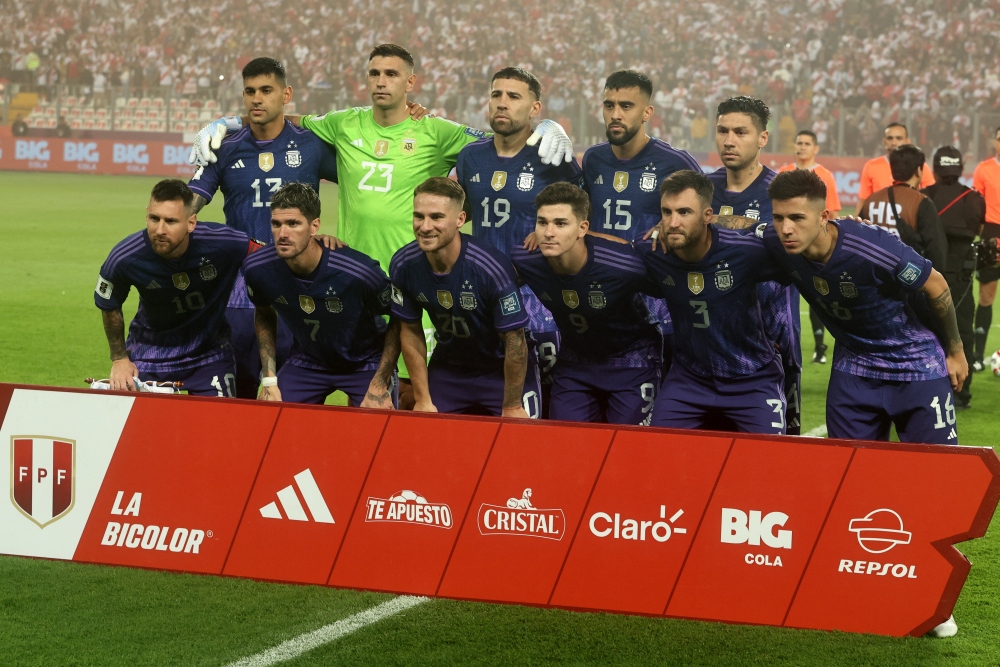 Lionel Messi đá chính khi ĐT Argentina tới làm khách của ĐT Peru ở vòng loại World Cup 2026 khu vực Nam Mỹ.