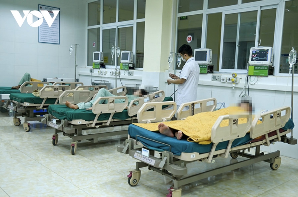 Các bệnh nhân điều trị tại Khoa Cấp cứu, Bệnh viện Đa khoa tỉnh Điện Biên