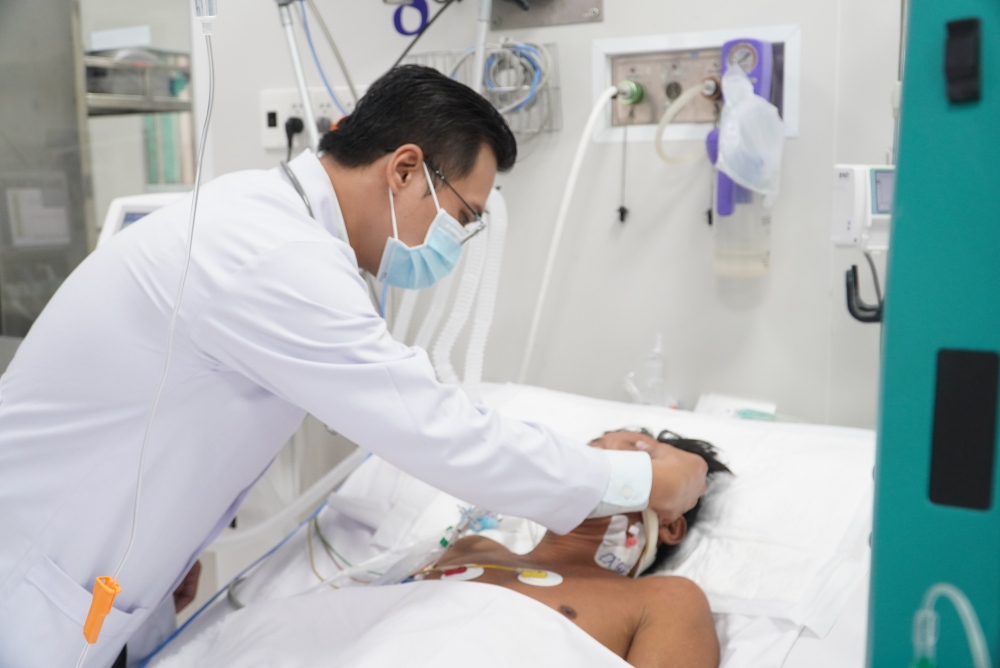 Nạn nhân thứ 3 trong vụ tử vong do ngộ độc sữa hiện đã qua cơn nguy kịch (Ảnh BV cung cấp)