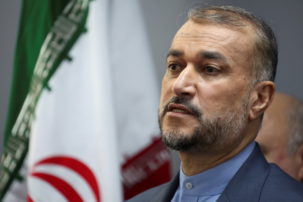 Ngoại trưởng Iran Hossein Amirabdollahian. Ảnh: Reuters