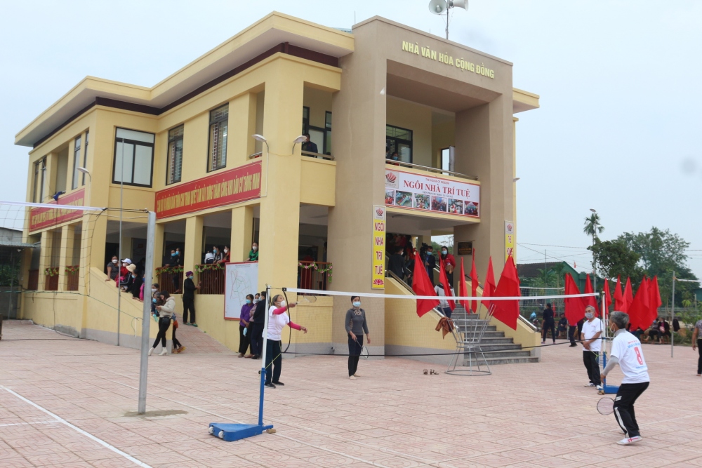 Mô hình Ngôi nhà trí tuệ tại Hà Tĩnh.
