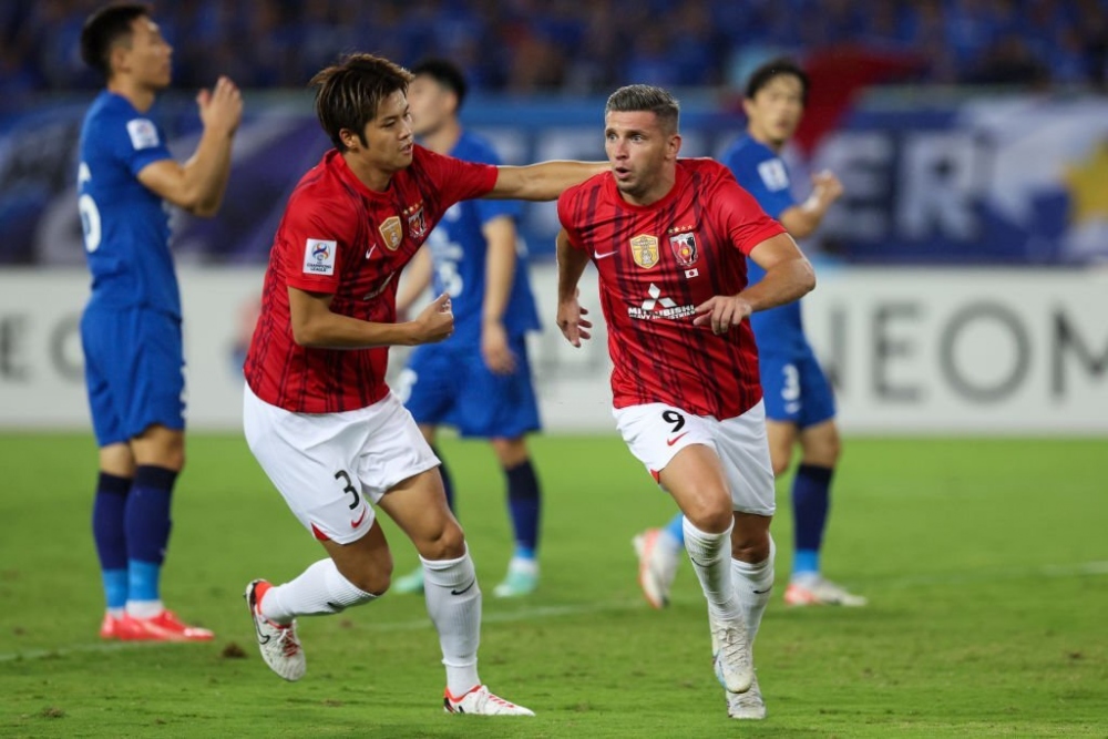 Urawa Reds chỉ có 1 điểm ở trận ra quân tại Cúp C1 châu Á mùa này (Ảnh: Getty)