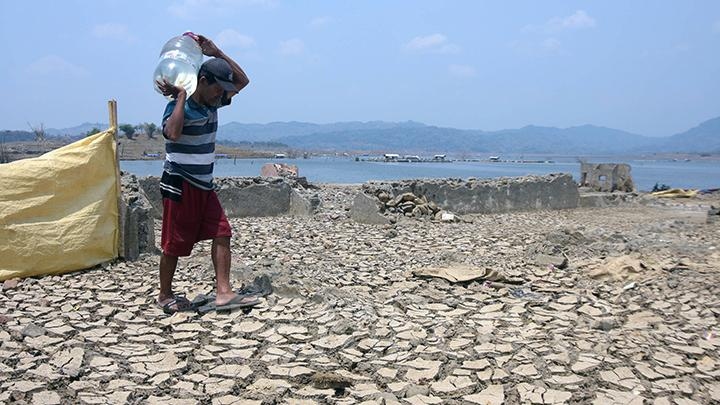 Nhiều khu vực của Indonesia đang trải qua tình trạng hạn hán nghiêm trọng do tác động của El Nino. Nguồn: Tempo