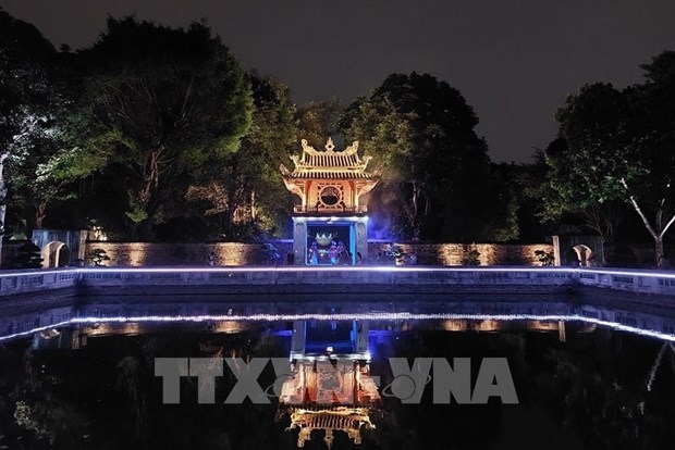 The Thien Quang well in Van Mieu – Quoc Tu Giam is effectively utilised to convey the value and significance of study.