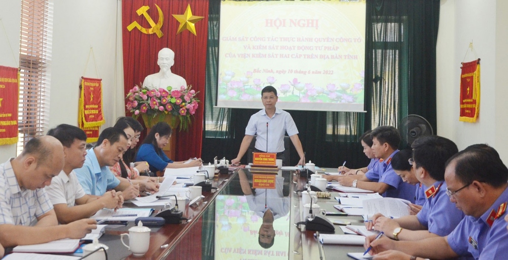 Ông Nguyễn Công Thắng phát biểu chỉ đạo trong một Hội nghị