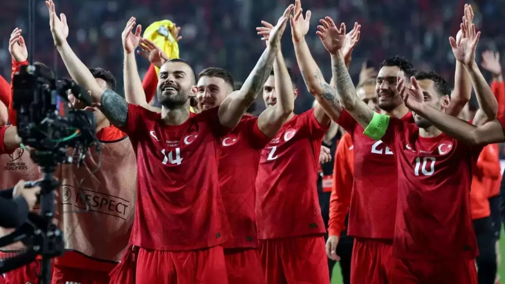 Thổ Nhĩ Kỳ chính thức giành vé dự VCK EURO 2024. (Ảnh: Getty)