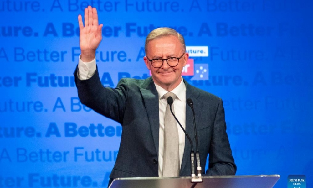 Thủ tướng Australia Anthony Albanese. Ảnh: Tân Hoa Xã