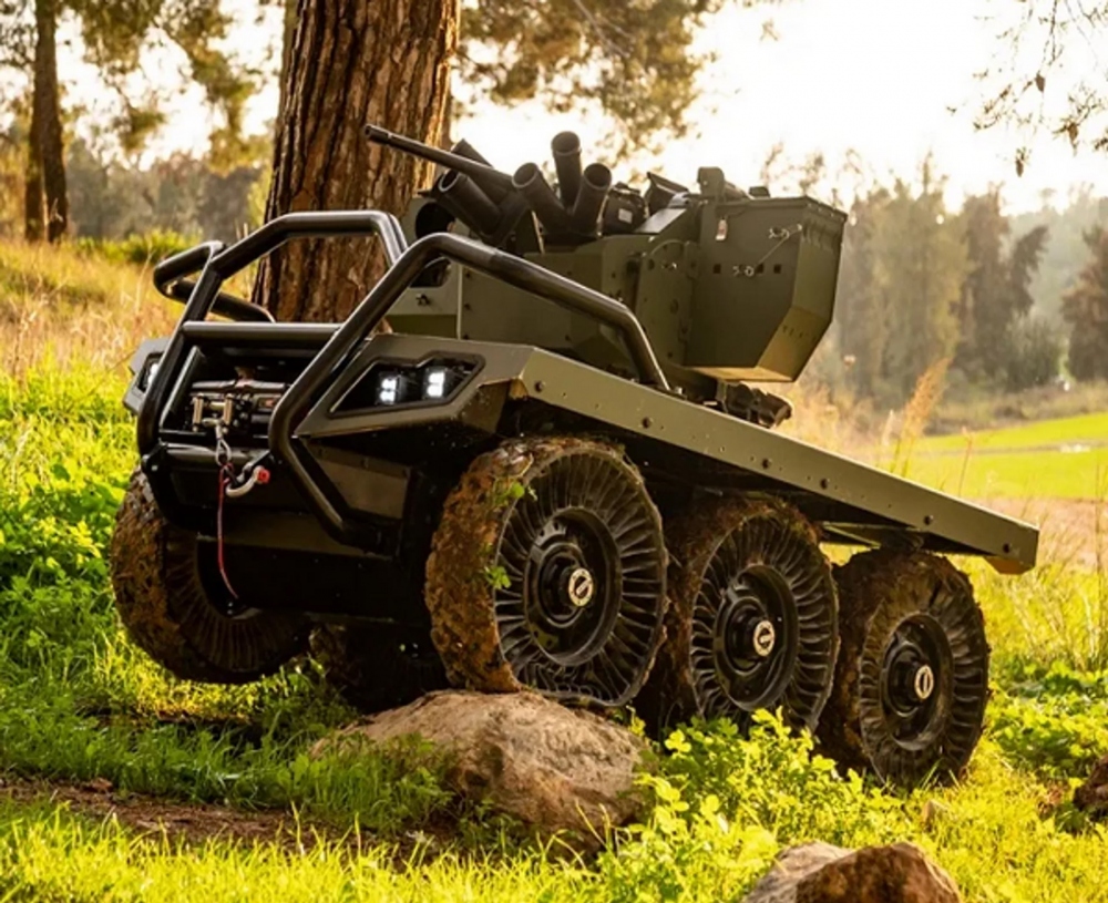 Phương tiện mặt đất không người lái ROOK. Ảnh: Elbit