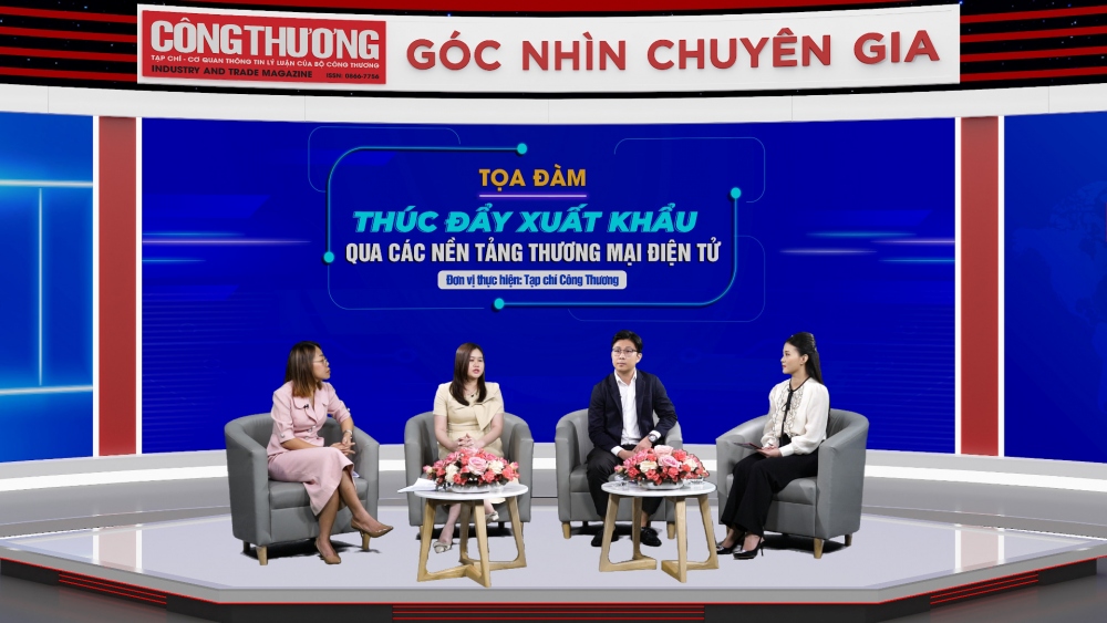 Tọa đàm về thúc đẩy xuất khẩu qua các nền tảng thương mại điện tử