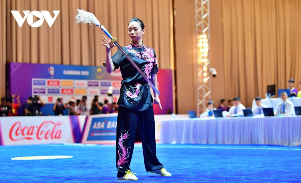 Dương Thuý Vi tại SEA Games 32.