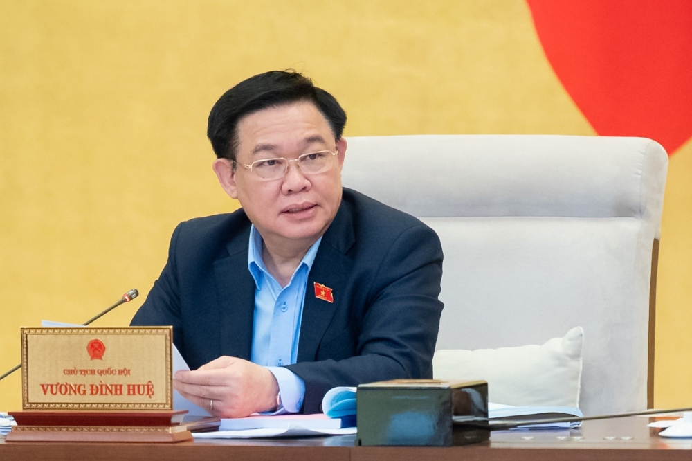 Chủ tịch Quốc hội Vương Đình Huệ